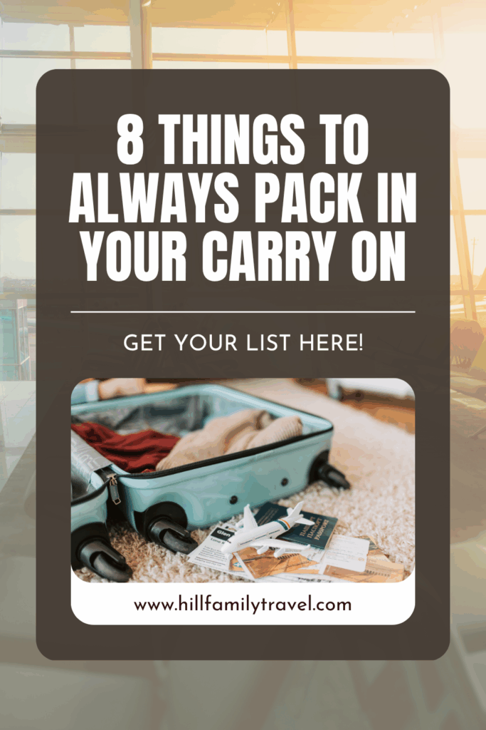 The Ultimate always pack Travel Guide